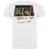 t-shirt bianca torno al sud jazz