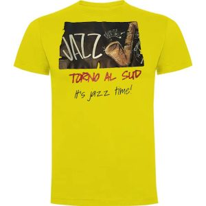 T-Shirt Gialla Torno al Sud (Jazz)