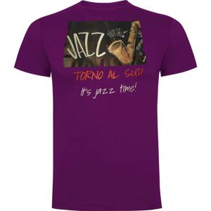 T-Shirt Viola Torno al Sud (Jazz)